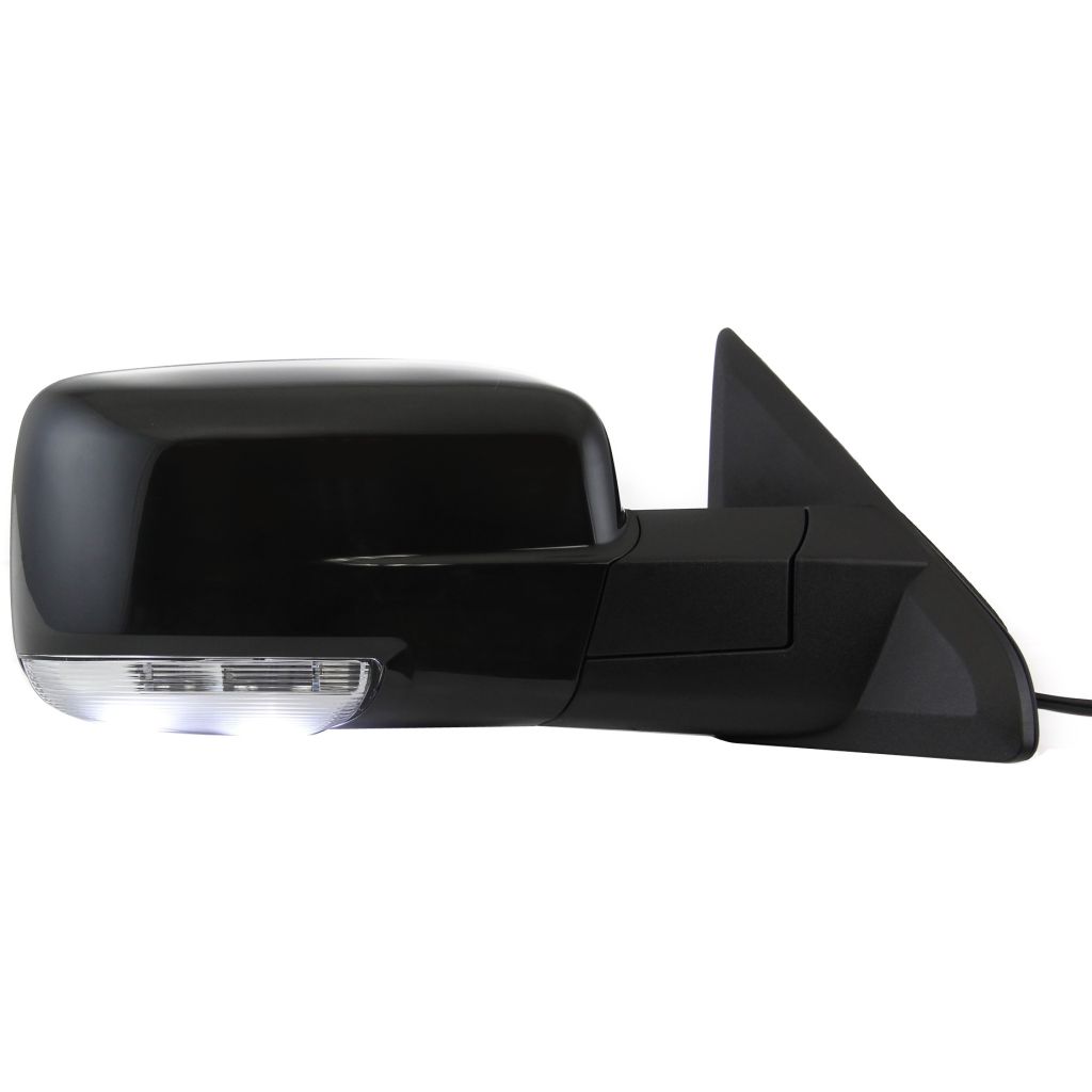 DODGE TRUCKS & VANS DODGE/PU R1500 ( CLASSIC)(5 LUG NUTS) DOOR MIRROR RIGHT (Passenger Side) PWR/HTD/SIGNAL/PUDDLE/P-FOLD (WO/TOWING)(WO/DIM)(PTM) OEM#1UK68TZZAH-PFM 2013-2015 PL#CH1321357