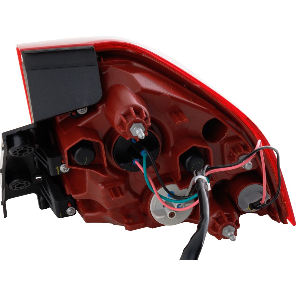 KIA NIRO PLUG-IN HYBRID TAIL LAMP ASSY LEFT (Driver Side) (OUTER)(BULB)(ALL RED LENS)**CAPA** OEM#92401G5010 2018-2022 PL#KI2804148C