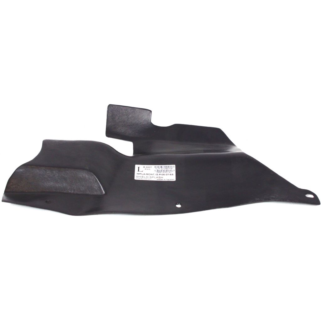 BUICK LACROSSE SPLASH SHIELD LEFT (Driver Side) (ENG UNDER CVR)(SUPER MDL) OEM#15244131 2008-2009 PL#GM1250141