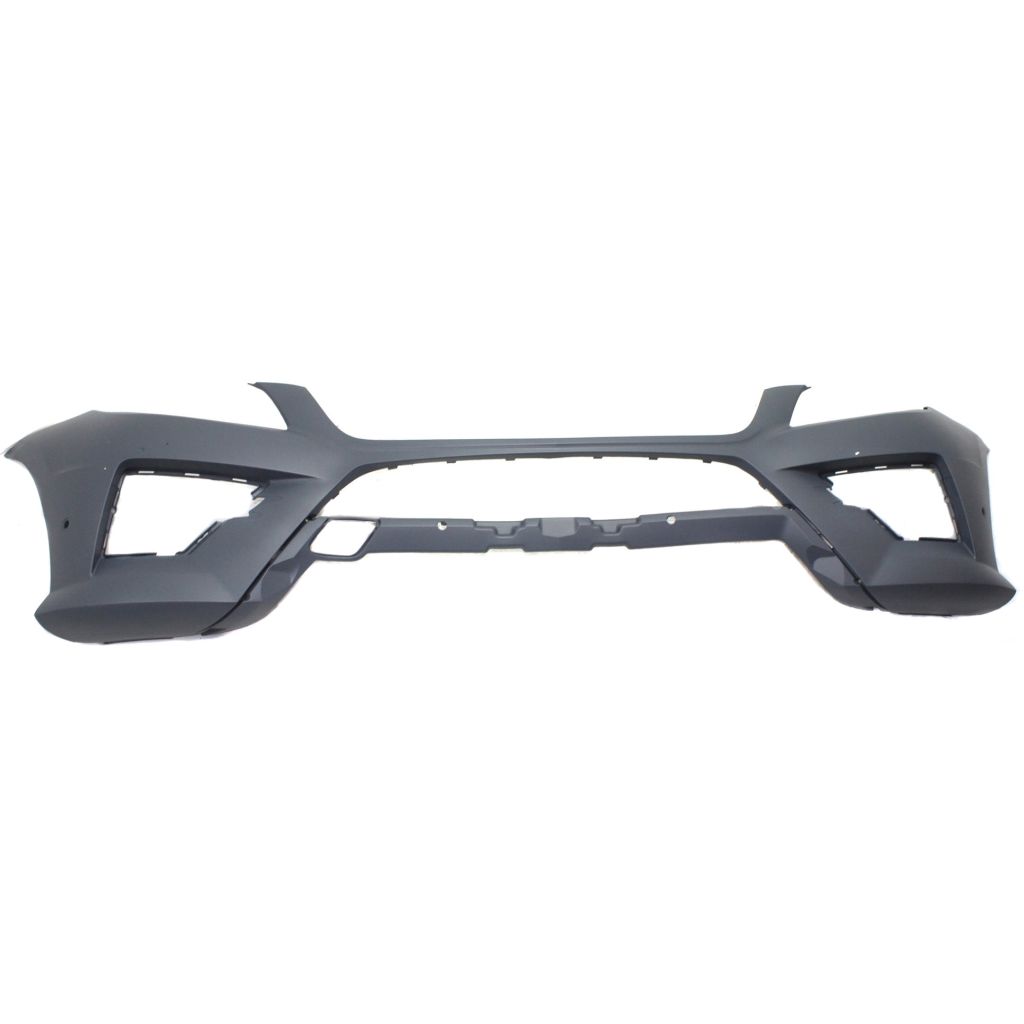 MERCEDES-BENZ ML-CLASS (166) FRONT BUMPER COVER PRIMED (ML250/350 W/SPORT)(ML400/550)(WO/WASH)(W/SENSOR) OEM#16688545259999 2012-2015 PL#MB1000380