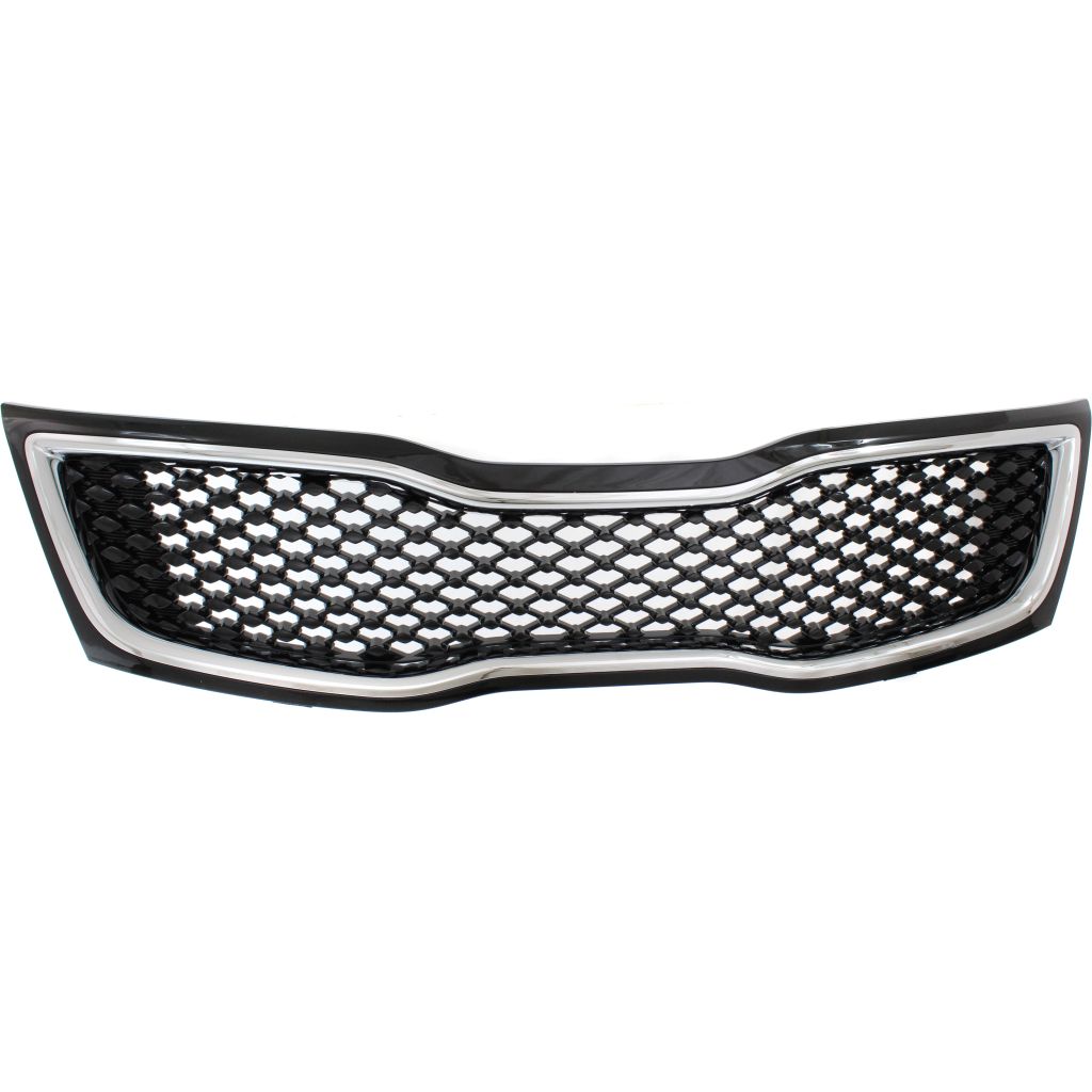 KIA OPTIMA GRILLE ASSEMBLY CHROME (LTD/SX/SXL)(USA BUILT) OEM#863504C700 2014-2015 PL#KI1200161