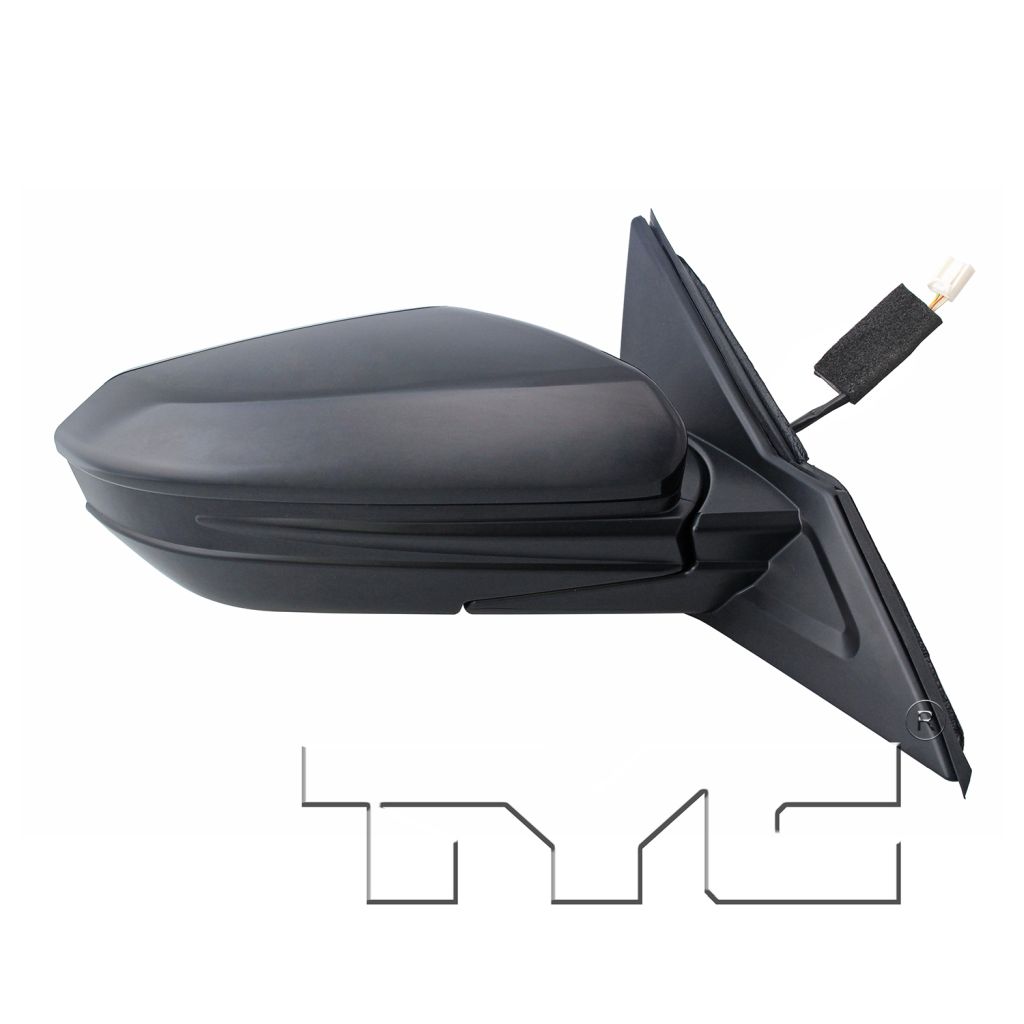 HONDA CIVIC COUPE DOOR MIRROR RIGHT (Passenger Side) PWR/N-HTD (WO/SIGNAL) OEM#76208TBAA02ZA-PFM 2016-2019 PL#HO1321283