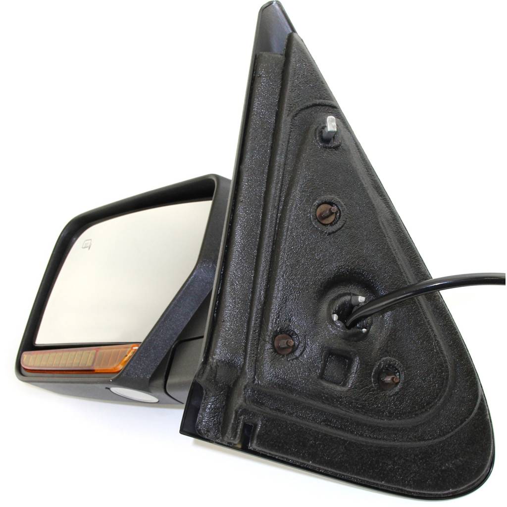 FORD TRUCKS & VANS EXPEDITION DOOR MIRROR LEFT (Driver Side) PWR/HTD/SIGNAL/PUDDLE/M-FOLD/MEMEMORY (BLK) OEM#8L1Z17683BA 2007-2010 PL#FO1320363