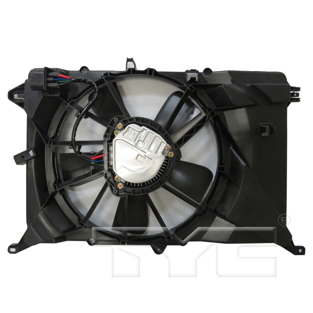 JEEPVEHICLE COMPASS RADIATOR & A/C FAN ASSY (2.4L)(SINGLE FAN) OEM#68249185AD 2017-2022 PL#CH3115193