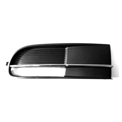 VOLKSWAGEN BEETLE FOG LAMP COVER ASSEMBLY BLACK LEFT (Driver Side) W/CHR MLDG(WO/FOG) OEM#5C5854661D9B9 2012-2016 PL#VW1038130
