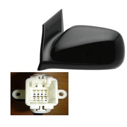 HONDA CIVIC COUPE DOOR MIRROR LEFT (Driver Side) PWR HTD OEM#76250SVAC21ZD 2006-2011 PL#HO1320244