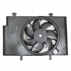 FORD FIESTA/SEDAN RADIATOR & A/C FAN ASSY(SINGLE)(1.0L TURBO) OEM#C1BZ8C607WF 2014-2017 PL#FO3115219