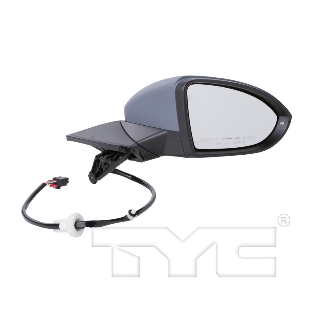 VOLKSWAGEN GOLF ALLTRACK DOOR MIRROR RIGHT (Passenger Side) PWR/HTD/SIGNAL OEM#5GM8575089B9-PFM 2017-2019 PL#VW1321154
