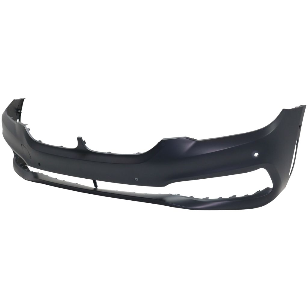 BMW BMW 5 SERIES HYBRID FRONT BUMPER COVER PRIMED (WO/WASJER)(W/SENSOR)(W/PK ASSIST)(530/540)(WO/M PKG)**CAPA** OEM#51117427445 2018-2020 PL#BM1000469C