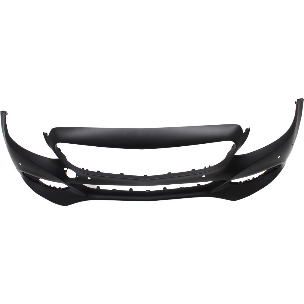 MERCEDES-BENZ C-CLASS CONV FRONT BUMPER COVER PRIMED (C300 WO/SPORT) W/SENSOR W/SURROUND VIEW**CAPA** OEM#2058802040649999 2017-2018 PL#MB1000511C