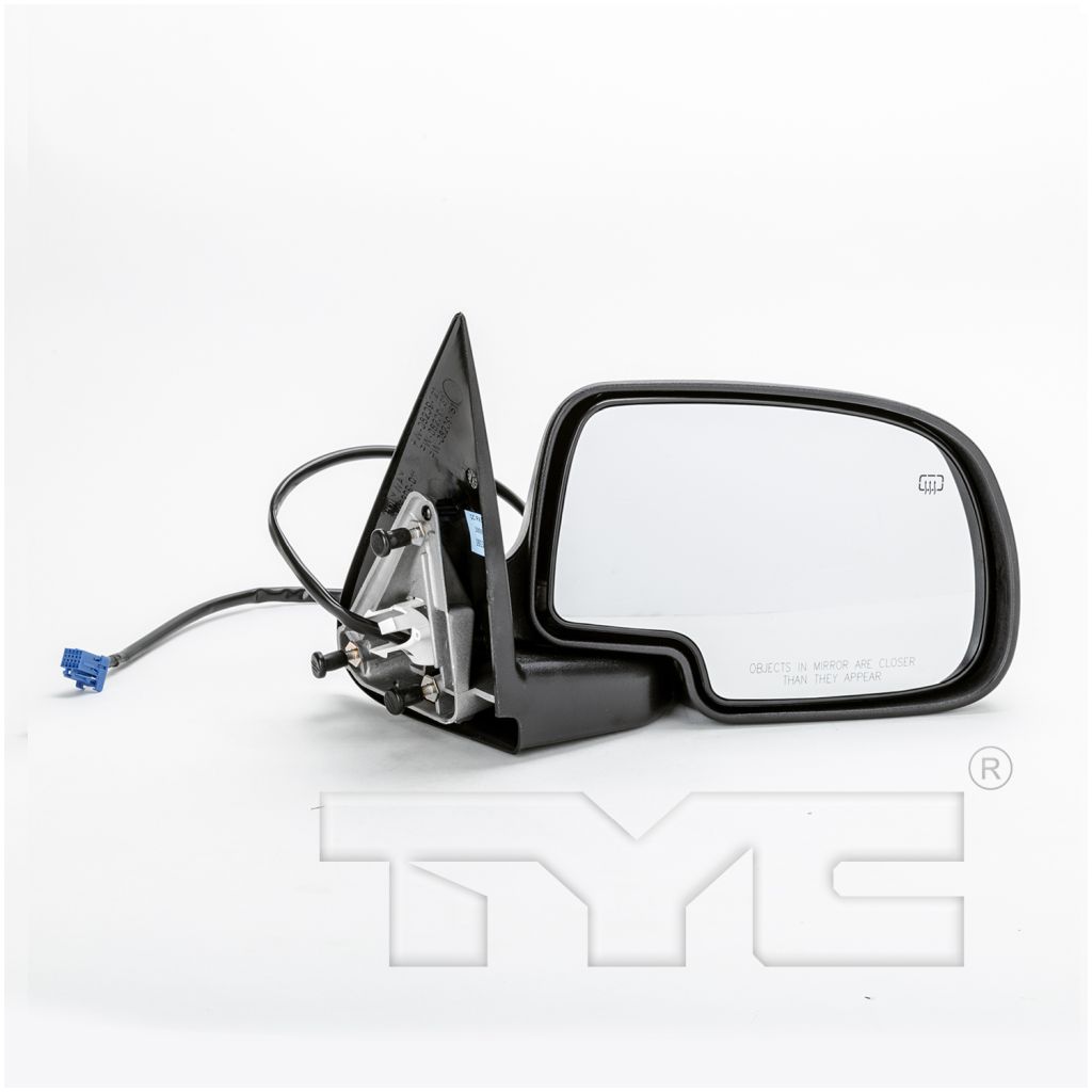 GM TRUCKS & VANS AVALANCHE DOOR MIRROR RIGHT (Passenger Side) PWR/HTD/M-FOLD (TXT CVR) OEM#15226945 2003-2006 PL#GM1321293