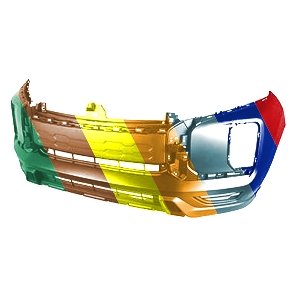 MITSUBISHI OUTLANDER SPORT (5 SEATER) FRONT BUMPER COVER PRM/LWR-TXT OEM#62022W030P 2020-2024 PL#MI1000351