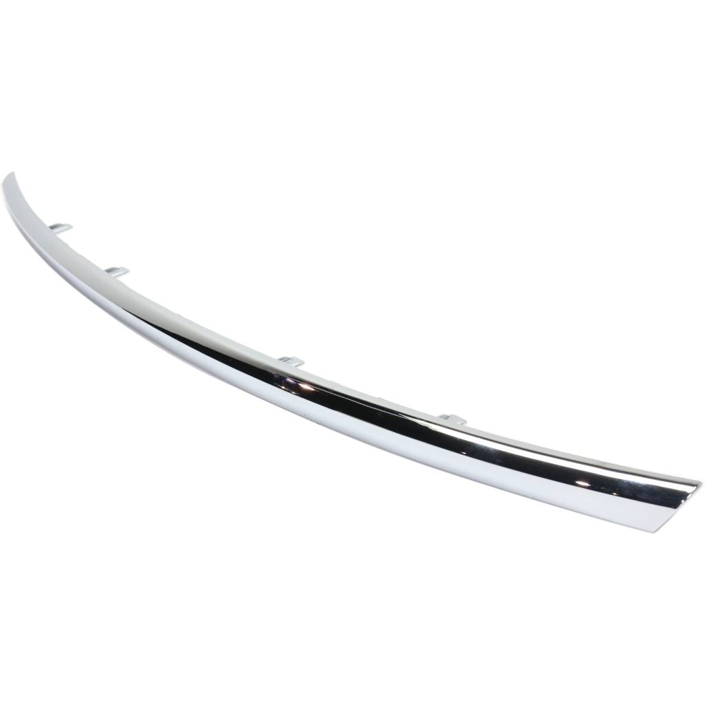 NISSAN(DATSUN) LEAF FRONT BUMPER LOWER INSERT MOLDING CHROME OEM#620843NF0A 2013-2017 PL#NI1044111