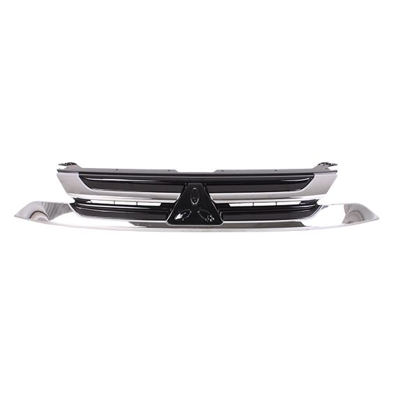 MITSUBISHI OUTLANDER (7 SEATER) GRILLE CHROME-BLACK W/BLACK MLDG OEM#7450B277 2018 PL#MI1200275