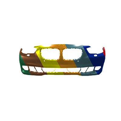 BMW BMW 5 SERIES GRAN TURISMO F07 FRONT BUMPER COVER PRIMED (W/SENSOR)(W/SIDE CAMERA)( WO/M PKG) OEM#51117248039 2011-2013 PL#BM1000319