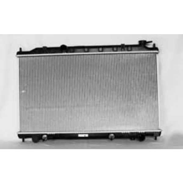 NISSAN(DATSUN) MAXIMA RADIATOR (5 SPEED A/T)(STRAIGHT TRANS FITTING) OEM#214608J100 2004-2006 PL#NI3010190