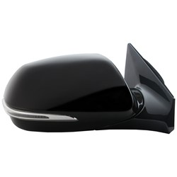HYUNDAI SANTA FE /SANTA FE XL (3.3L) DOOR MIRROR RIGHT (Passenger Side) PWR/HTD/SIGNAL (WO/BLIND DETECT/MEMORY) OEM#87620B8018 2013-2016 PL#HY1321207