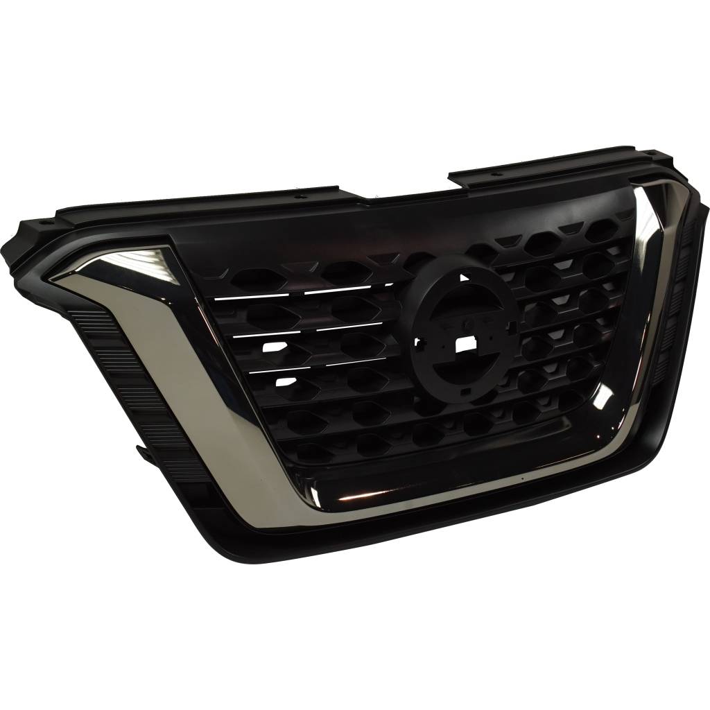 NISSAN KICKS GRILLE BLACK W/SMOKE CHROME MLDG (SR) OEM#623105RB3A 2018-2020 PL#NI1200302
