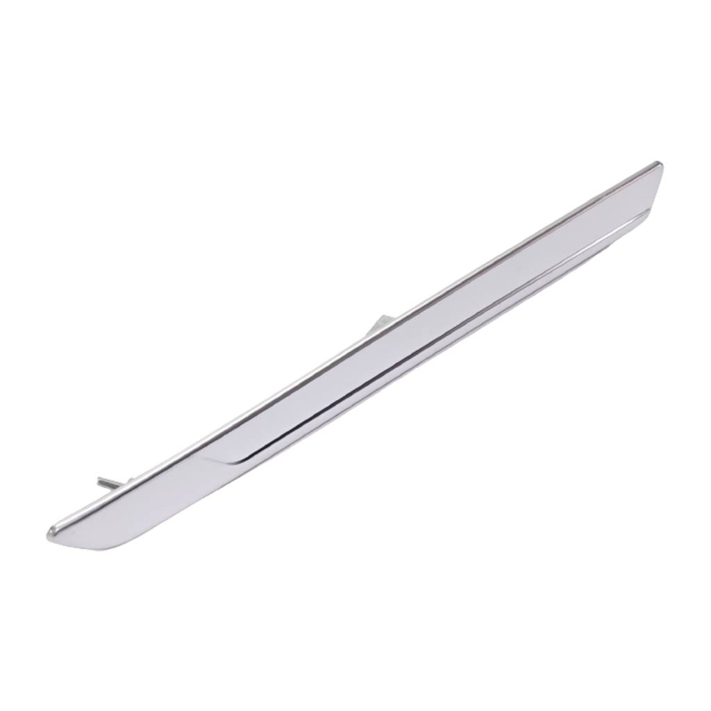 FORD TRUCKS & VANS EXPLORER REAR BUMPER COVER SIDE MLDG RIGHT (Passenger Side) SATIN NICKEL (PLATINUM) OEM#JB5Z17C830CC 2018-2019 PL#FO1147104