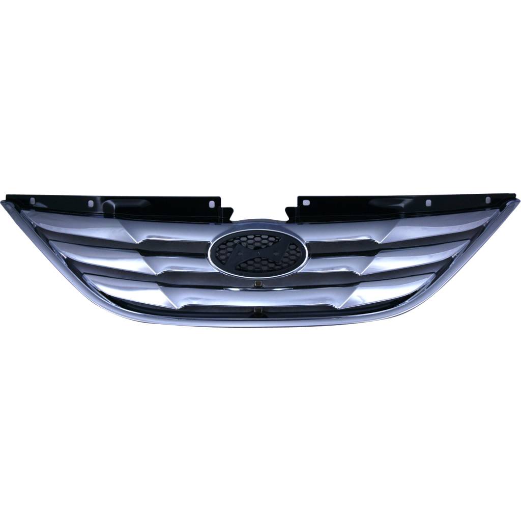 HYUNDAI SONATA GRILLE ASSY CHROME W/CHROME OUTER MLDG (SE/LTD) OEM#863503S100 2011-2013 PL#HY1200154
