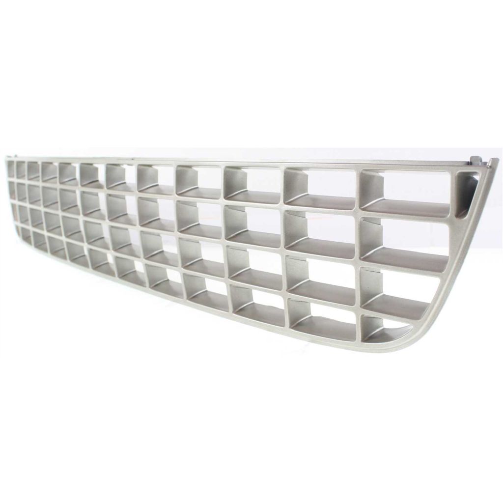 FORD TRUCKS & VANS EXPEDITION FRONT BUMPER GRILLE SILVER (Eddie Bauer)(WO/CUT OUT HOLE) OEM#2L1Z17D635AAA 2003 PL#FO1036102