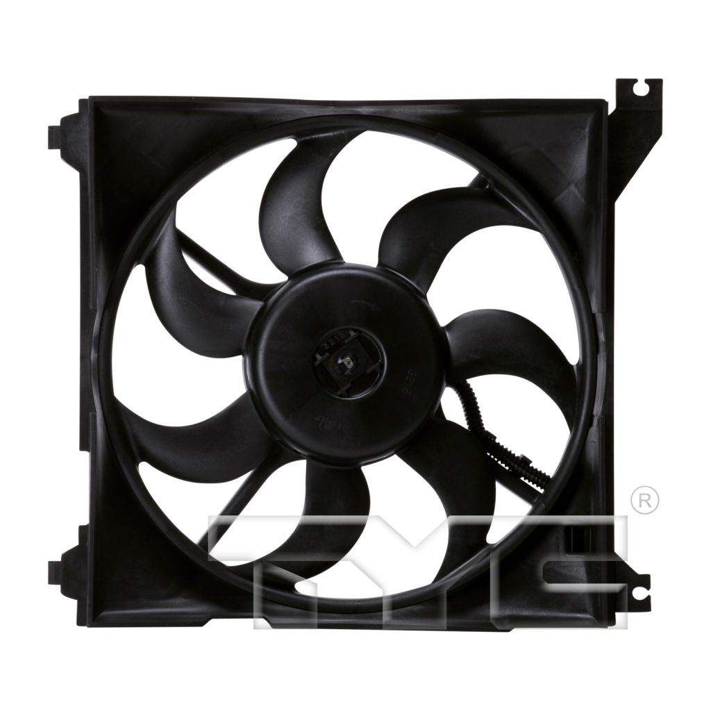HYUNDAI SANTA FE RADIATOR FAN ASSY (2.4L & 2.7L) OEM#2535026000-PFM 2001-2006 PL#HY3115108