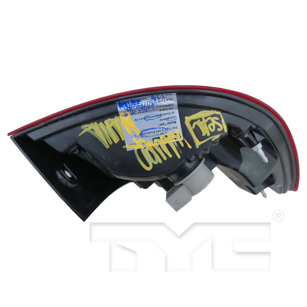 DODGE JOURNEY TAIL LAMP ASSY RIGHT (Passenger Side) (OUTER)(LED)(W/CHROME TRIM)**CAPA** OEM#68078464AD 2011-2020 PL#CH2805105C