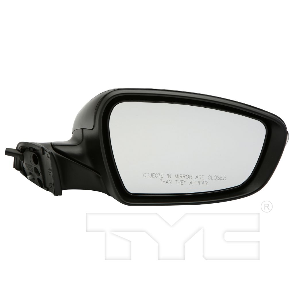 KIA FORTE SEDAN DOOR MIRROR RIGHT (Passenger Side) PWR/HTD/SIGNAL/PUDDL (WO/BSD)(PWR-FOLD) OEM#87620B0030 2017-2018 PL#KI1321214