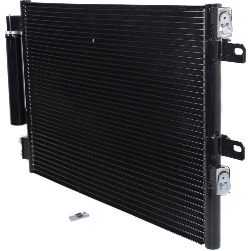 JEEP COMPASS A/C CONDENSER W/TRANS COOLER W/RD OEM#68078975AB 2011-2017 PL#CH3030246