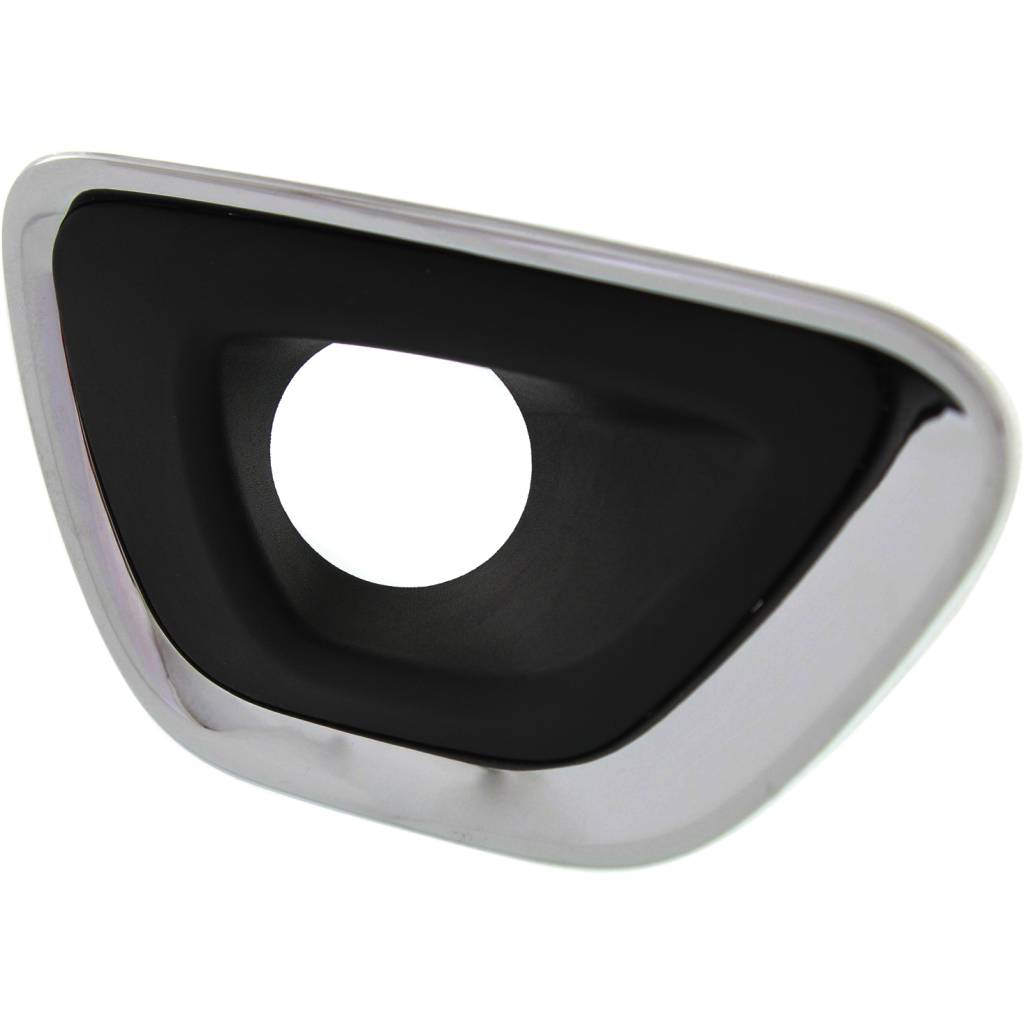 JEEP GRAND CHEROKEE FOG LAMP BEZEL RIGHT (Passenger Side) CHR/BLK (LAREDO/LTD/OVERLAND) OEM#68143078AB 2014-2016 PL#CH1039147