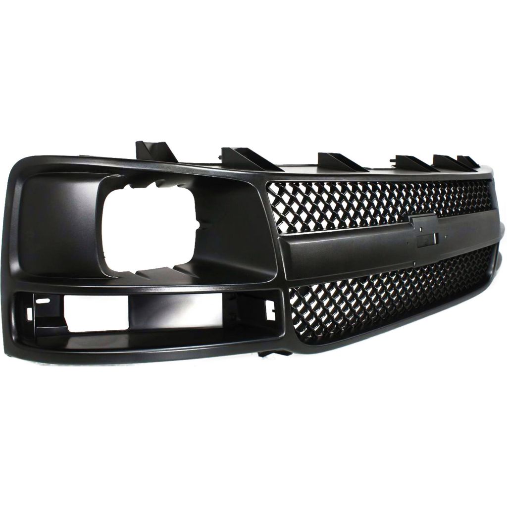 GM TRUCKS & VANS CHEVY/GMC/VAN(Express/Savana) GRILLE BLACK (SEALED BEAM HEAD LAMP)(CHEVY)**CAPA** OEM#22816424 2003-2017 PL#GM1200538C