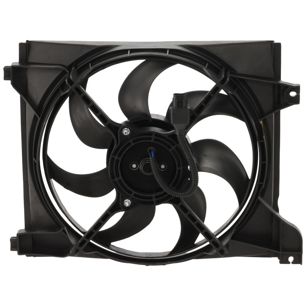 KIA RIO5 HATCHBACK RADIATOR FAN ASSEMBLY (From 5-9-07) OEM#253801G101 2007-2011 PL#KI3115132