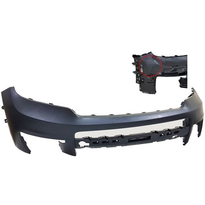 JEEPVEHICLE GRAND CHEROKEE L (W/3 ROW SEATS) FRONT BUMPER COVER PRIMED (WO/ADVANCED PK ASSIST)(EXC OVERLAND) OEM#68538437AA 2021-2024 PL#CH1014142