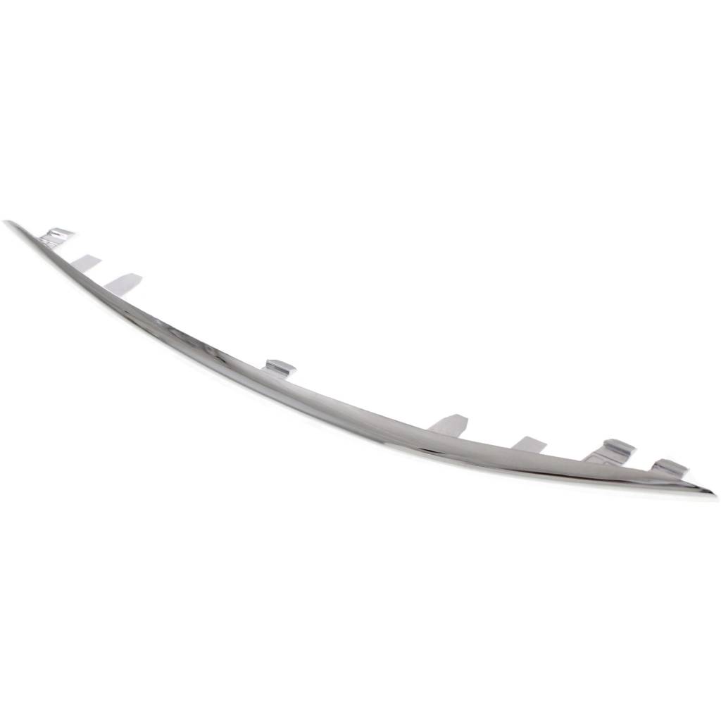 MERCEDES-BENZ C-CLASS SEDAN FRONT BUMPER OUTER GRILLE MLDG CHROME LEFT (Driver Side) LOWER (C300 WO/LUXURY PKG WO/AMG) OEM#2058851174 2015-2018 PL#MB1046130