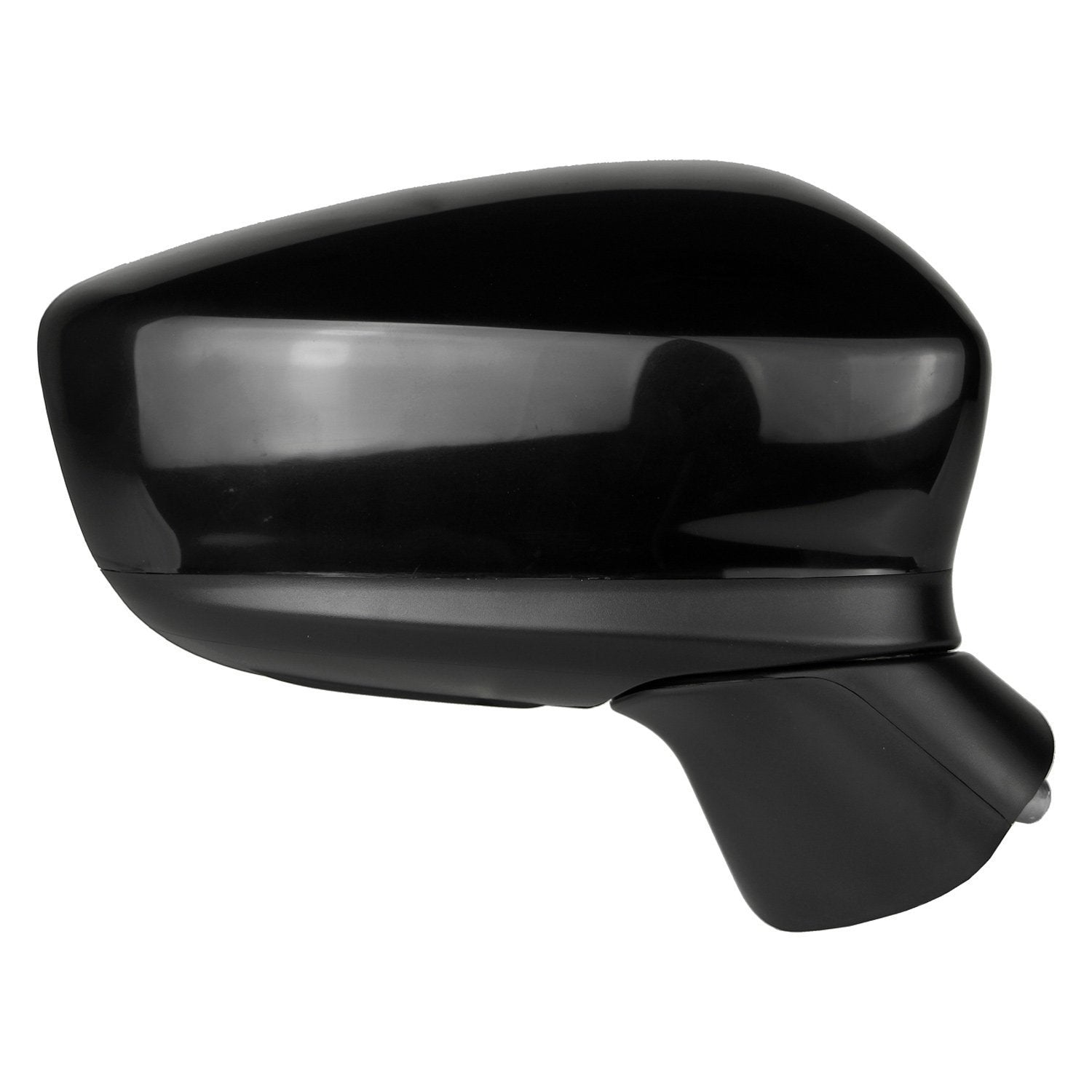 MAZDA MAZDA3 DOOR MIRROR RIGHT (Passenger Side) PWR/NON-HTD (W/SIGNAL)(W/BLIND DET) OEM#BJD669121E-PFM 2014-2016 PL#MA1321193