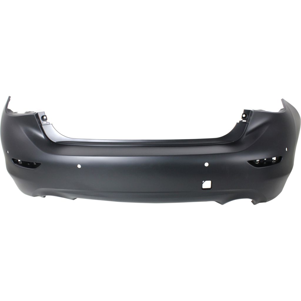 INFINITI Q50 HYBRID REAR BUMPER COVER PRIMED (W/ SENSOR) **CAPA** OEM#850224GB0H 2014-2017 PL#IN1100153C