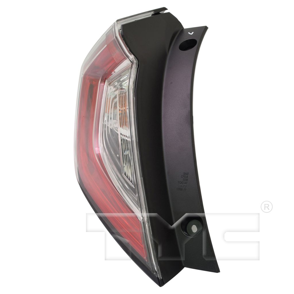 HONDA CIVIC HATCHBACK (EXC TYPE R) TAIL LAMP ASSY LEFT (Driver Side) (OUTER)(LED)**CAPA** OEM#33550TGGA02 2017-2021 PL#HO2804116C