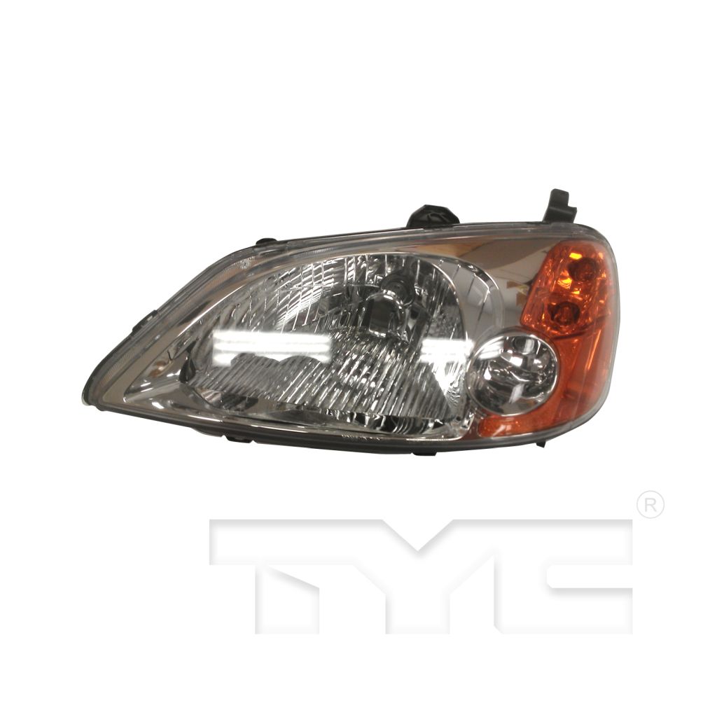 HONDA CIVIC HYBRID HEAD LAMP LEFT (Driver Side) OEM#33151S5AA01 2003 PL#HO2502116