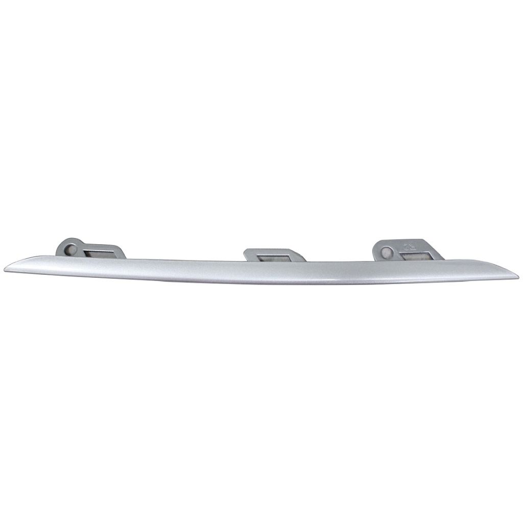 PORSCHE CAYENNE FRONT BUMPER SIDE GRILLE MLDG LOWER RIGHT (Passenger Side) SILVER(BASE/S WO/SPORT DESIGN) OEM#9Y0807246AM7U 2019-2023 PL#PO1047113