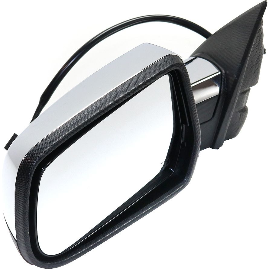 GM TRUCKS & VANS EQUINOX DOOR MIRROR LEFT (Driver Side) POWER/HEATED (WO/MEMORY)(CHR CVR)(WO/BLIND SPOT GLASS) OEM#23467320 2015-2017 PL#GM1320476