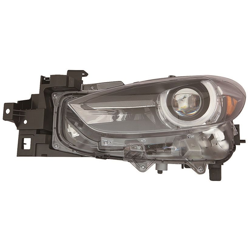 MAZDA MAZDA3 HEAD LAMP UNIT LEFT (Driver Side) (LED)(W/AUTO LEVEL)(W/ADAPTIVE) **CAPA** OEM#BBNW51041 2014-2018 PL#MA2502150C