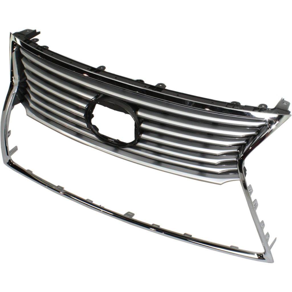 LEXUS LS 600h GRILLE ASSEMBLY CHR/BLK W/CHR MOLDING OEM#5310050501 2013-2016 PL#LX1200149