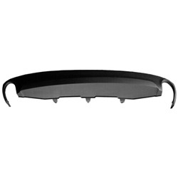 AUDI A6 SEDAN REAR BUMPER SPOILER BLACK (WO/ S-LINE PKG) OEM#4G0807521A9B9 2012-2015 PL#AU1193113