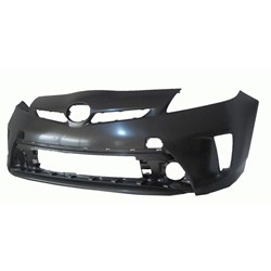 TOYOTA PRIUS (1.8L) FRONT BUMPER COVER PRIMED (WO/WASHER)(WO/SIDE SENSOR) OEM#5211947934 2012-2015 PL#TO1000394