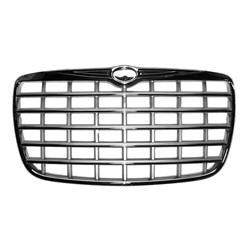 CHRYSLER 300 GRILLE CHR/SLV (5.7L/6.1L) OEM#4805928AC 2005-2010 PL#CH1200276