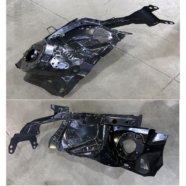 TOYOTA COROLLA HYBRID FRONT APRON ASSY LEFT (Driver Side) (Driver Side) OEM#5370212A80 2020-2025 PL#TO1246106