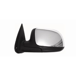 GM TRUCKS & VANS SIERRA/PU (GMC) (07 OLD STYLE) MIRROR LEFT (Driver Side) PWR (W/ CHROME CVR) Foldaway OEM#15172249 1999-2002 PL#GM1320174