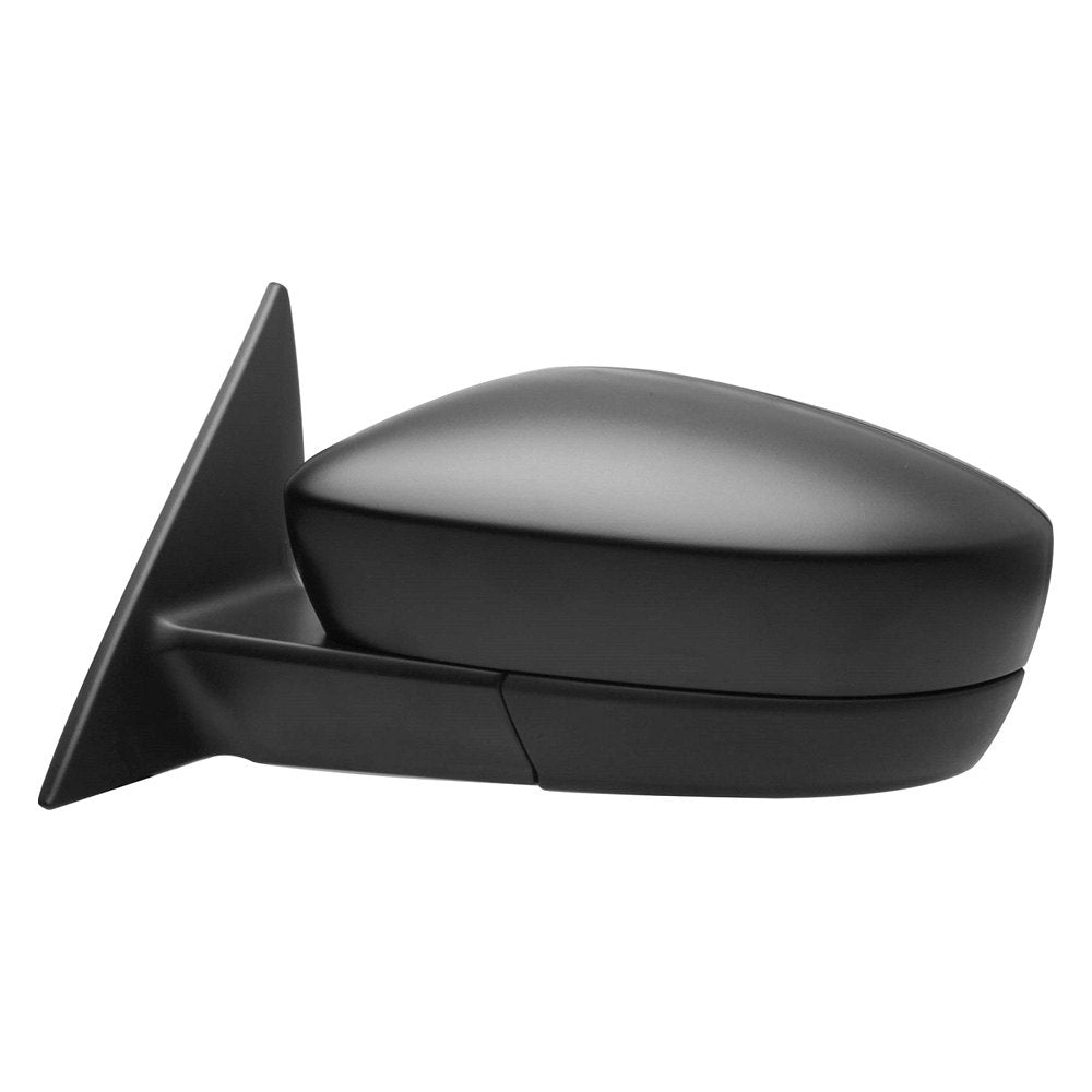 VOLKSWAGEN BEETLE DOOR MIRROR LEFT (Driver Side) POWER/HEATED (W/O SIGNAL) (TXT CVR)(FLAT) OEM#5C1857507M9B9-PFM 2012-2013 PL#VW1320148