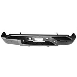 GM TRUCKS & VANS SILVERADO/PU 2500/3500 (CHEVY) STEP BUMPER ASSEMBLY BLACK (SINGLE REAR WHEEL) (W/ SENSOR)**CAPA** OEM#20899965-PFM 2011-2014 PL#GM1103161C