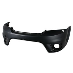 DODGE JOURNEY FRONT BUMPER UPPER COVER PRIMED (2 PC)(W/ WASHER) OEM#1TX82TZZAC (P) 2012-2019 PL#CH1000998